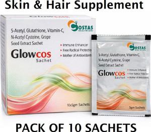 nac glutathione and vitamin c Costas Healthcare S-Acetyl Glutathione,Vitamin C D E,Collagen,NAC,Biotin,hyaluronic  Acid,Zinc,ALA Price in India