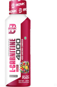 garcinia cambogia l carnitina BIONIK NUTRITION L-Carnitine 4000 Liquid | 3500mg Fat Burner | Garcinia  Cambogia | Sugar Free Price in India - Buy BIONIK NUTRITION L-Carnitine  4000 Liquid | 3500mg Fat Burner