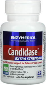 Enzymedica Candidase, Extra Strength, 42 Capsules Price in India - Buy ...