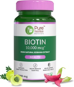 Pure Nutrition Biotin Plus | For Hair Growth and Skin & Nail Health Price  in India - Buy Pure Nutrition Biotin Plus | For Hair Growth and Skin & Nail  Health online