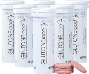 Glutone L-Glutathione 1000mg 15 Tablets Price in India