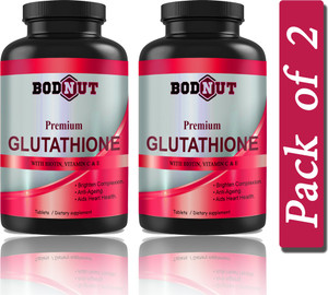 Bodnut L Glutathione Skin Lightening with Vitamin E & C Tablets (K202) Price in India
