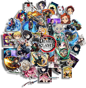 Jual Sticker Decal Laptop / Mobil / Gelas 90391 - Demon Slayer Nezuko Di Seller Albinka Store - Foto 13