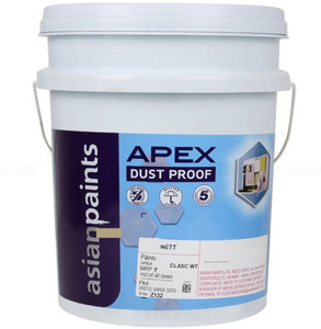 Asian Paints APEX CLASSIC WHITE 10 LT WHITE Emulsion Wall Paint Price ...