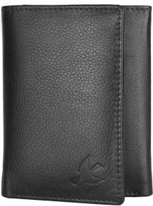 HORNBULL Men's Leather Wallet - RFID Blocking Casual Bi-Fold With Coin Pocket - View #4