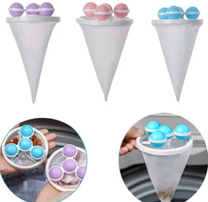 MIXCO Washing Machine Floating Lint Mesh Bag Net Hair Filter Remover ...