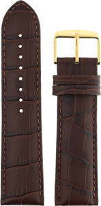 Great Inexpensive Pig Skin Leather 22 mm Wristwatch Strap U10645G2_K0032094
