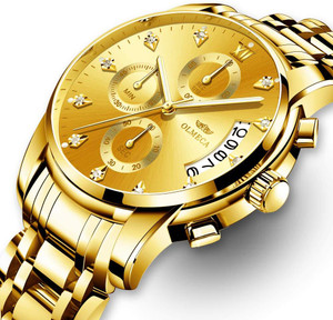 Men's Olmeca Alloy Waterproof Watch