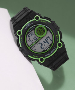 Sonata shock resistant store watch