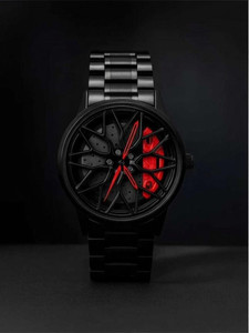 Gyro Men's Rotating Wheel Dial Analog Watch A01 Car wheel/spinning/Rotating/Gyro/Red Analog Watch - For Men - Buy Gyro Men's Rotating Wheel Dial Analog Watch A01 Car wheel/spinning/Rotating/Gyro/Red Analog Watch - For Men Red Analog Watch For Men spi1 Online at Best Prices in India | Shopsy.in - Image 1