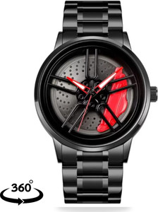 SHEEEN Spinning car wheel rotating gyro watch Analog Watch - For Men ...