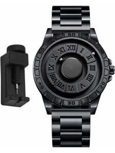 Cavrel Black Magnetic Ball Watch for Men - Image 6