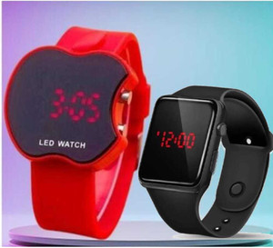 Apple Digital Combo of 2 Digital Watch Apple Analog Watch For
