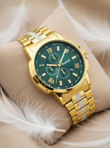 Hmrt Analog Watch - For Men - Mar_SMW-440GP-Two Tone - Image 6