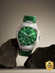 Carlington 9966 Silver Green Men's Watch - Image 6
