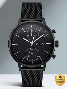 Titan NQ90135NM01 Black Dial Black Strap Analog Watch - Image 6