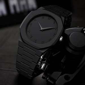 TimePiece Black Analog Watch - Image 2
