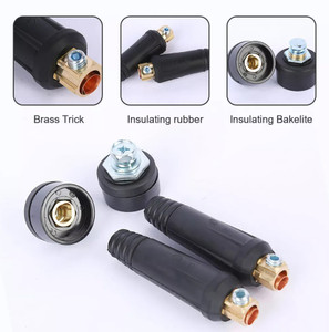 DKJ 35-50 euro type welding cable connector for Inverter Welding ...