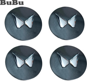Genuine OEM Mercedes Royal Blue Center Hub Caps – Set Of 4 For Alloy Wheels