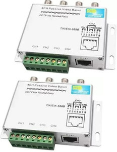 AAOTOKK HD RJ45 a BNC Video Ricetrasmettitore,HD-CVI/TVI/AHD/CVBS con
