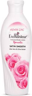 ADAM ZAC Enchanteur Romantic Body Lotion Olive Butter and Aloe Vera perfumed