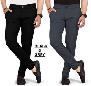 MAANU Slim Fit Men Multicolor Trousers