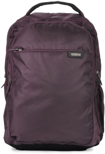 american tourister purple bag