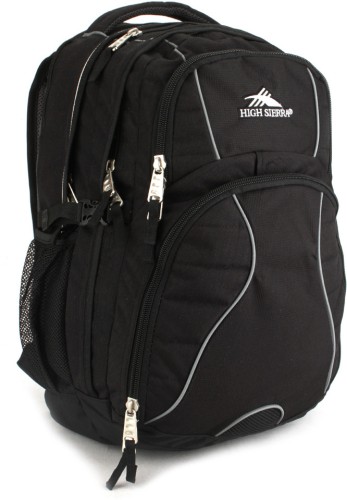 high sierra swerve backpack black