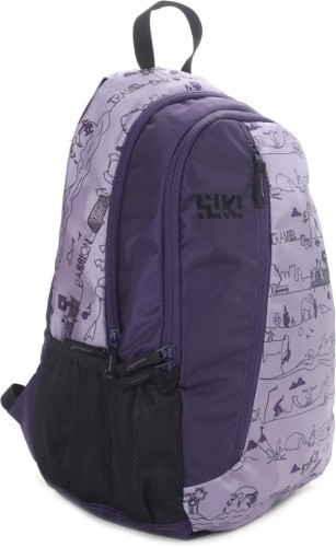 wildcraft purple backpack