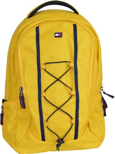 yellow tommy hilfiger backpack