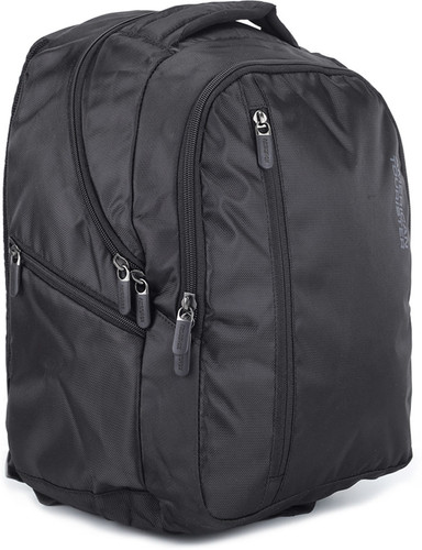 american tourister leather backpack