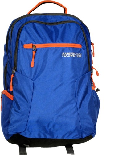 american tourister bag blue