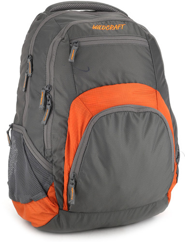 wildcraft orange backpack