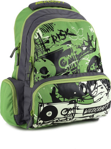 wildcraft green backpack