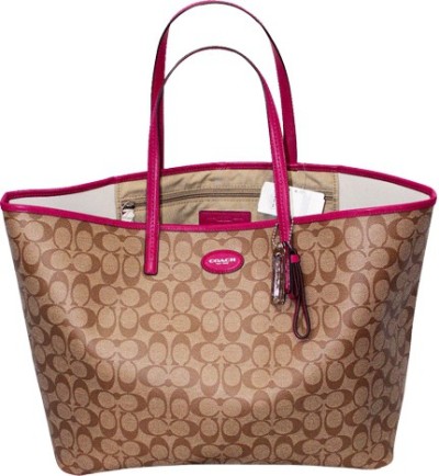 signature coach tote