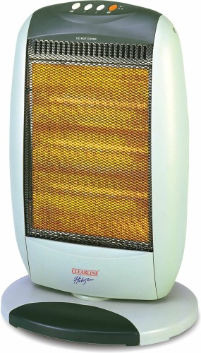 Clearline Appclr018 Oscillating Quartz Yq 12 Q Halogen Room Heater