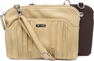 lavie women beige satchel