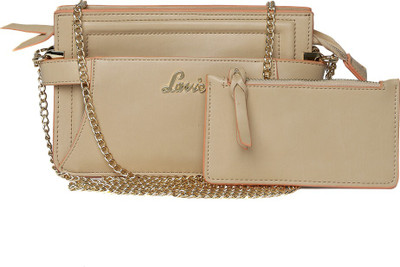 lavie women beige satchel