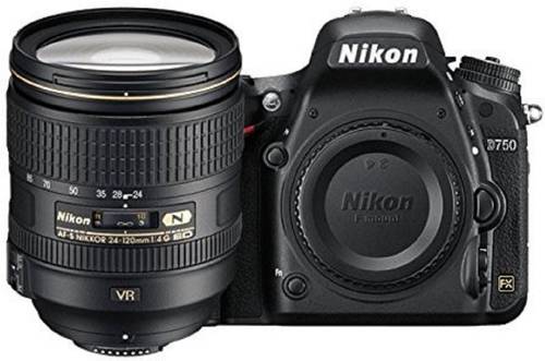 NIKON D750 DSLR Camera Body with Single Lens: 24-120mm VR Lens