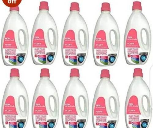 IFB FRONT fluff liquid detergent of 10 bottles of 1 liter Multi-Fragrance Liquid Detergent