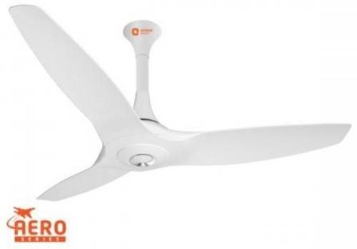 Orient Electric AEROQUIET 1200MM WHITE 1200 mm 3 Blade Ceiling Fan (WHITE, Pack of 1)