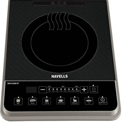 HAVELLS INSTA COOK PT Induction Cooktop (Grey, Push Button)