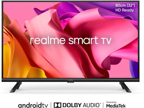 realme 80 cm (32 inch) HD Ready LED Smart Android TV Price