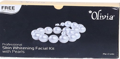 Price History of Olivia Professional Skin Whitening Facial kit