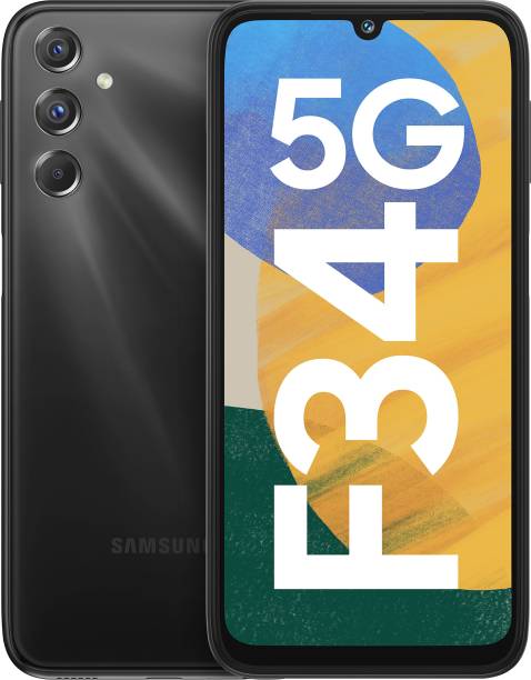 SAMSUNG Galaxy F34 5G (Electric Black, 128 GB)  (6 GB RAM)