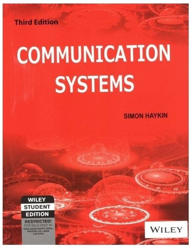 Communication Systems 3rd Edition By Simon Haykin Buy Paperback