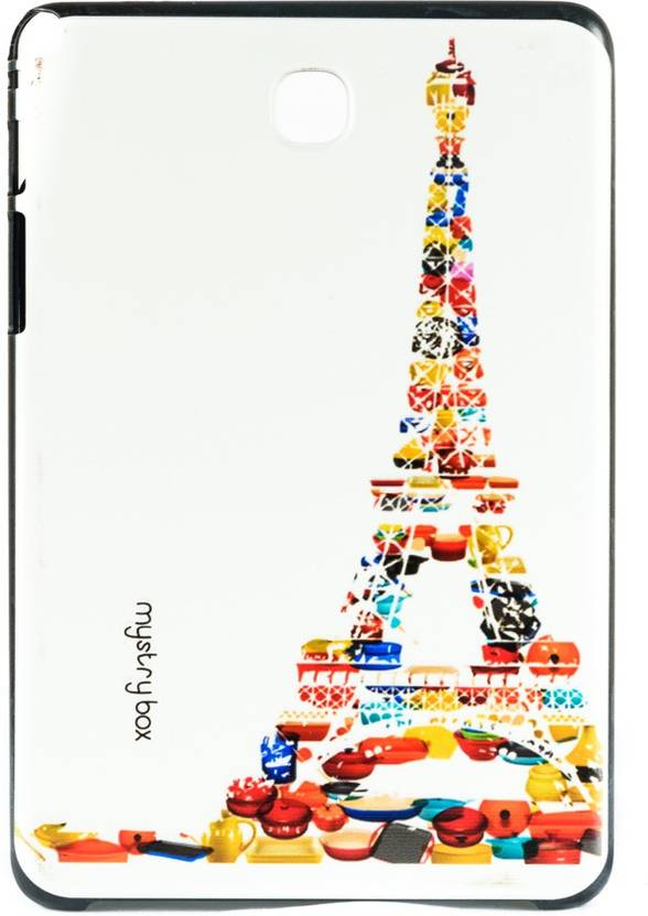 Mystry Box Back Cover for Samsung Galaxy Tab A T350 T355 8 inch Stonic Eiffle tower Multicolor