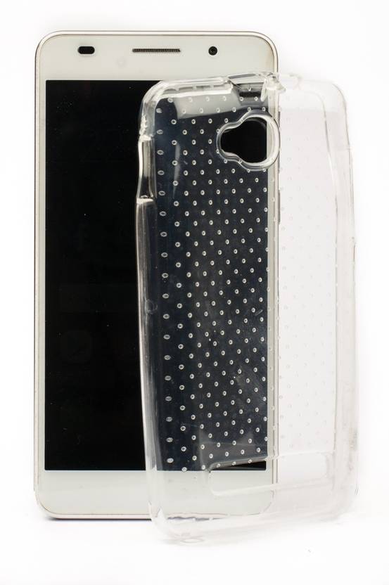 Mystry Box Back Cover for Micromax Bolt Q324 Transparent