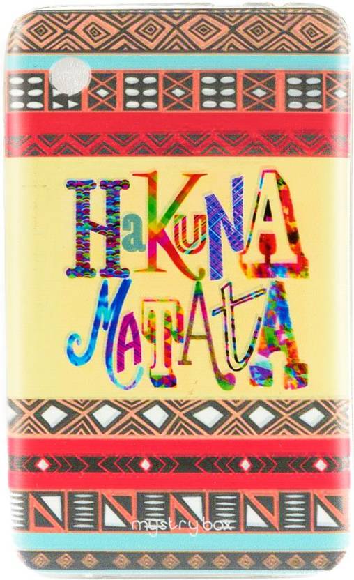 Mystry Box Back Cover for Xiaomi MI Pad 8 inch Its Hakuna Multicolor