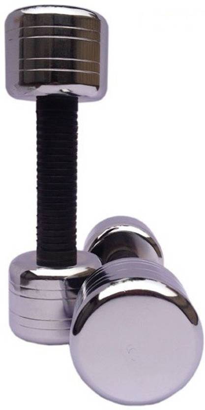 National Fitness Round Edge 3kg X 2 Pcs Fixed Weight Dumbbell 3 kg